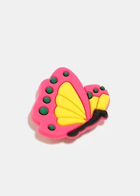 Decorative Charm- Pink Butterfly