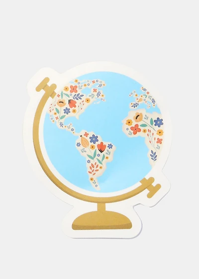 Official Key Items Sticker - Flower Globe