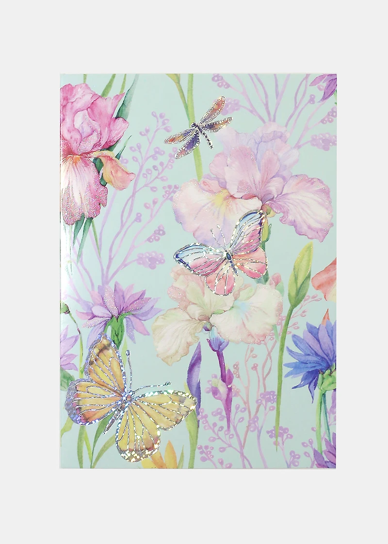 Butterfly Garden Greeting Card