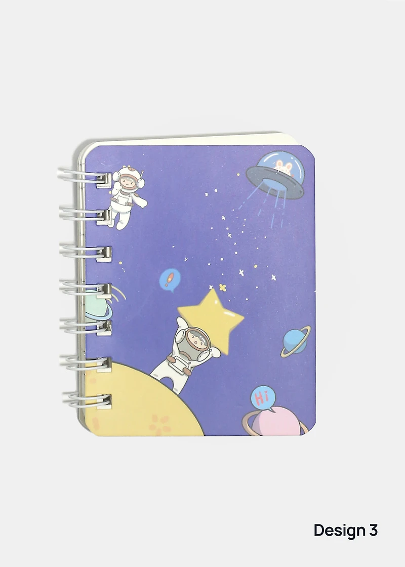 Official Key Items Lined Spiral Pocket Notebook