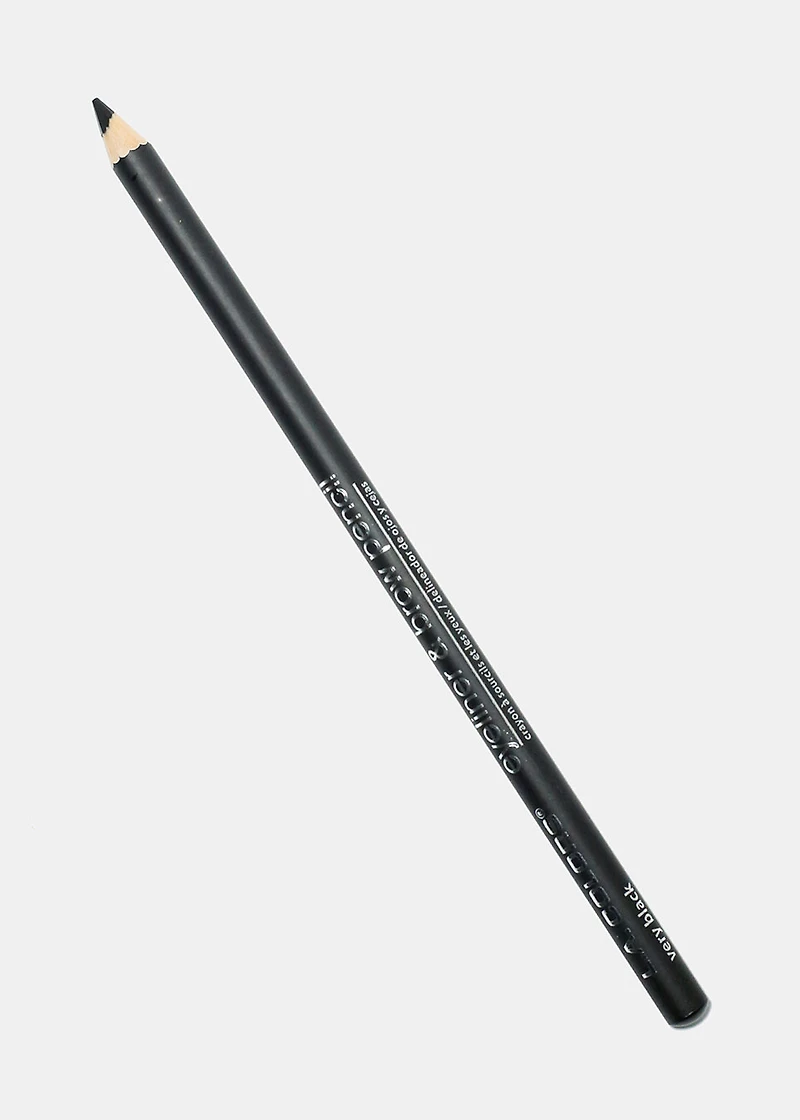 L.A. Colors 7" Eyeliner & Brow- Pencil- Very Black