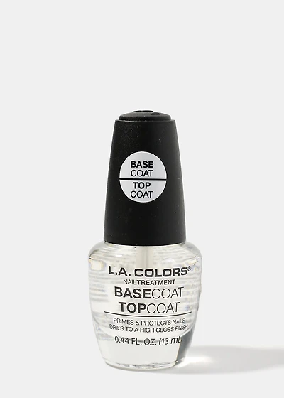 LA Colors Nail Polish Base & Top Coat