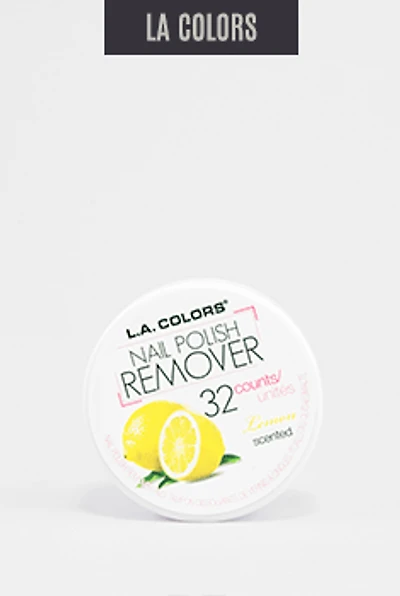 L.A. Colors - Polish Remover Pads - Lemon Scent