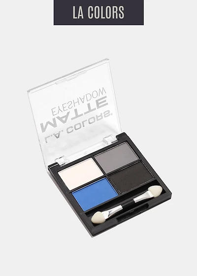 L.A. Colors- 4 Color Matte Eyeshadow- Matt-o-rama