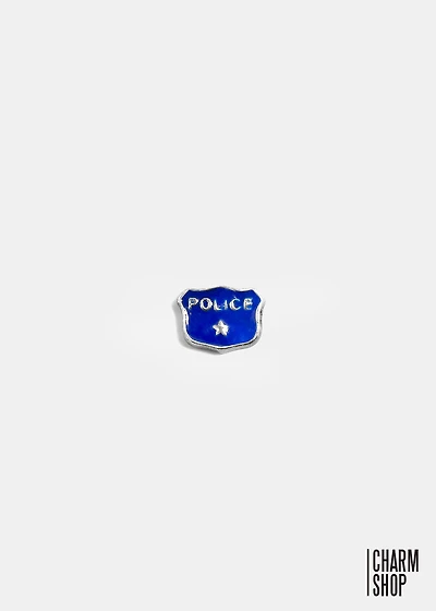 Police Locket Charm