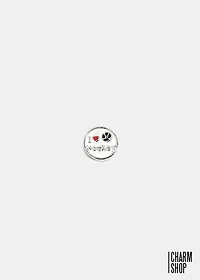 I Love Hockey Locket Charm