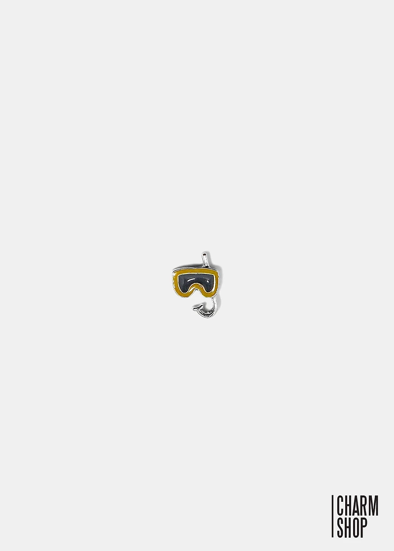 Snorkeling Mask Locket Charm