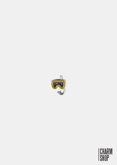 Snorkeling Mask Locket Charm