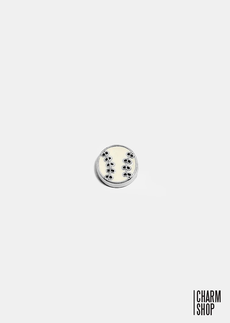 Baseball Locket Charm
