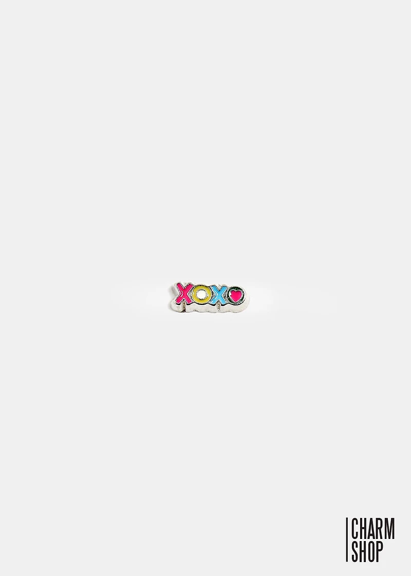 XOXO Locket Charm