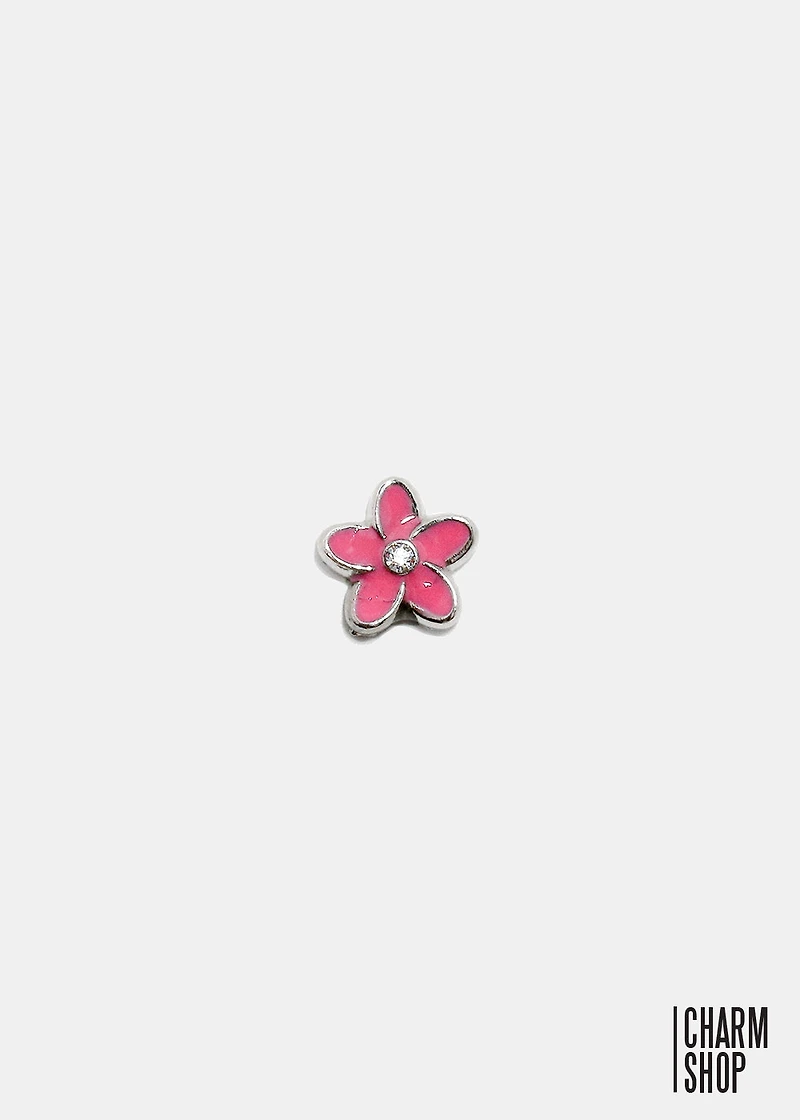 Plumeria Locket Charm