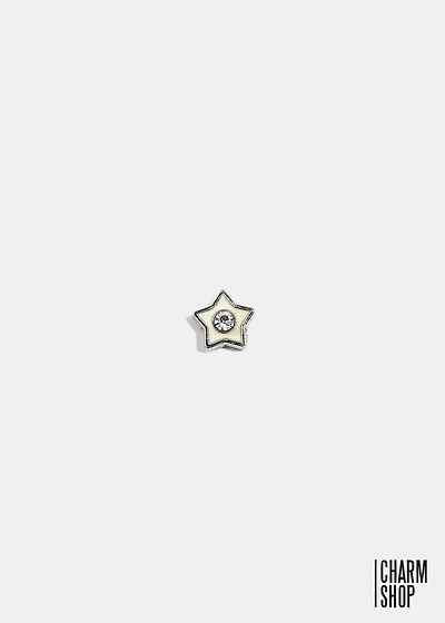 Star Rhinestone Locket Charm