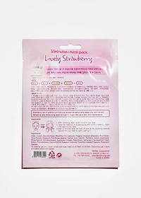 15 Minute Facial Mask - Lovely Strawberry