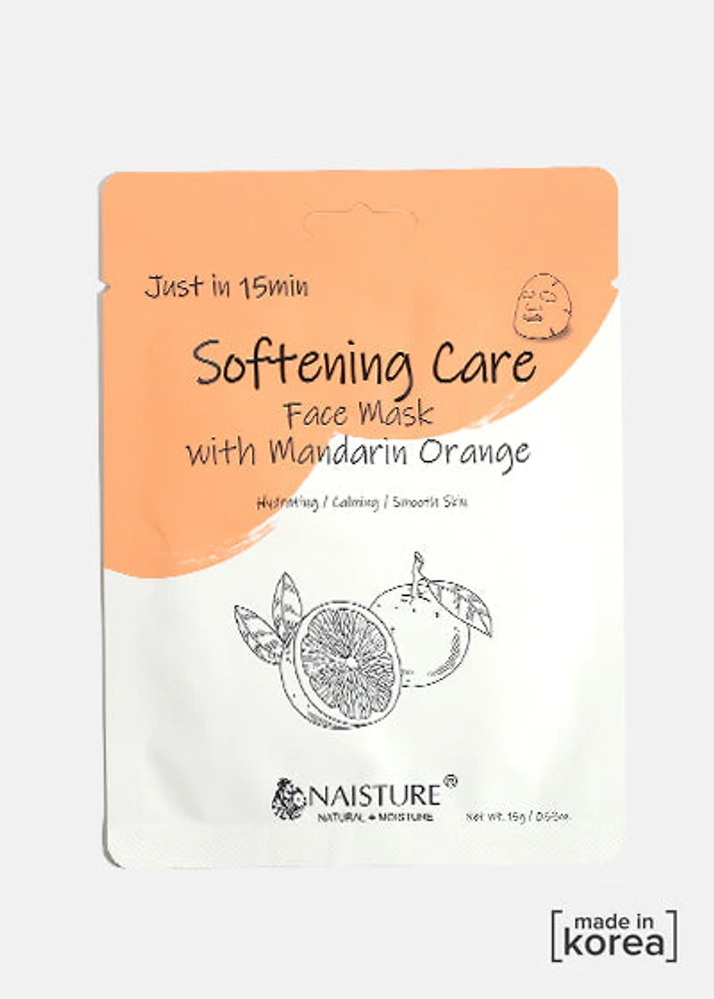 15 Minute Facial Mask - Mandarin Orange