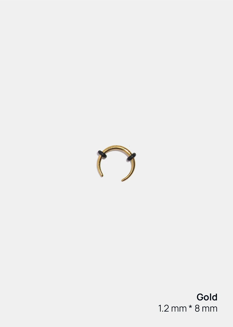 Miss A Body Jewelry - Septum Horseshoe Hoop Earring