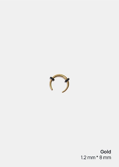 Miss A Body Jewelry - Septum Horseshoe Hoop Earring