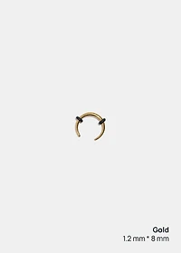 Miss A Body Jewelry - Septum Horseshoe Hoop Earring