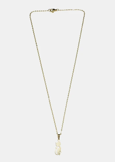 Cat Charm Necklace