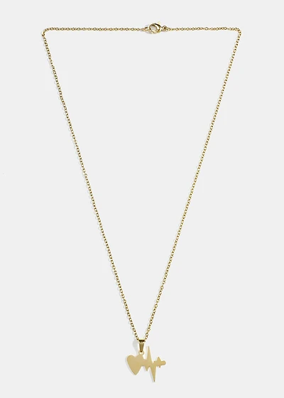 Heartbeat Pendent Necklace