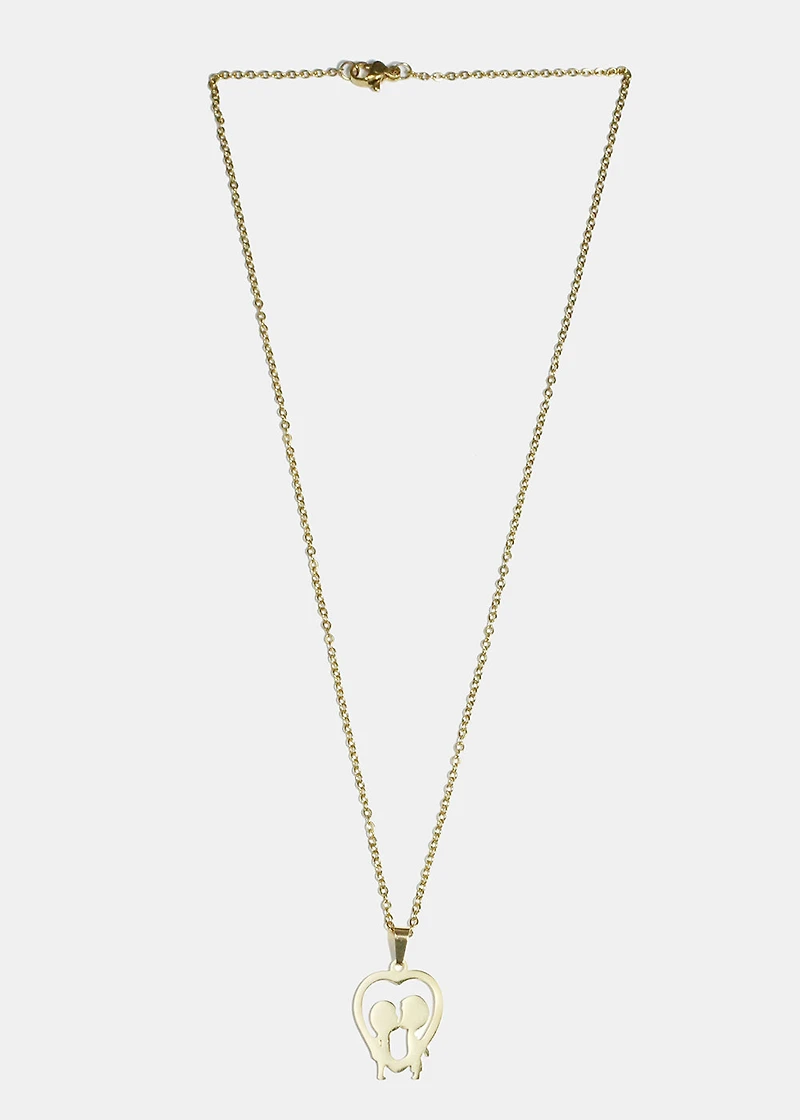Kissing Pendent Necklace