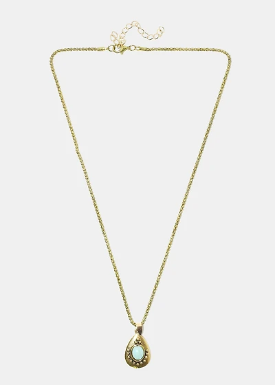 Teardrop Turquoise Necklace