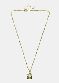 Teardrop Turquoise Necklace