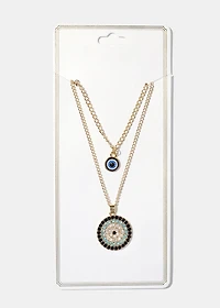 Evil Eye Layered Necklace