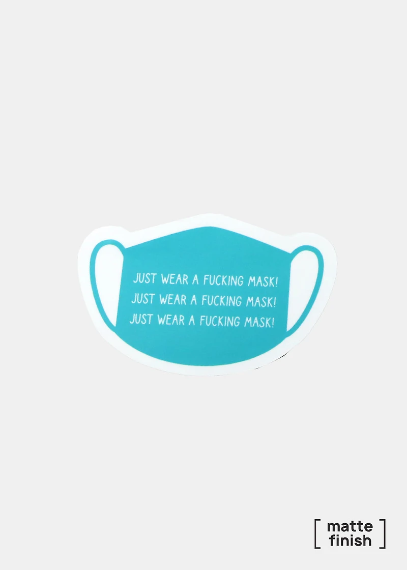 Official Key Items Sticker - Wear A Mask