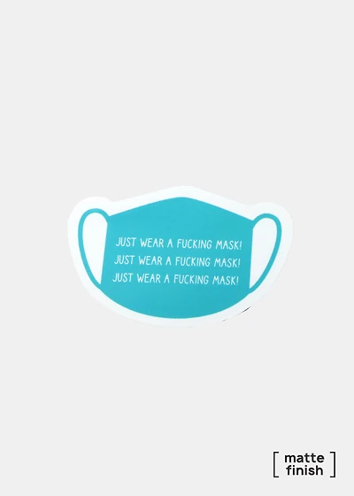 Official Key Items Sticker - Wear A Mask