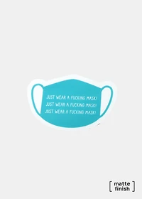 Official Key Items Sticker - Wear A Mask