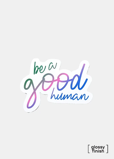Official Key Items Sticker - Good Human