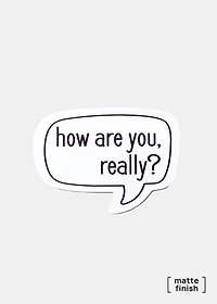 Official Key Items Sticker - How Are You?