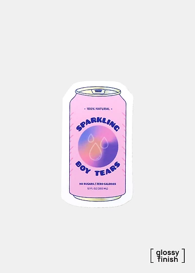 Official Key Items Sticker - Sparkling Boy Tears