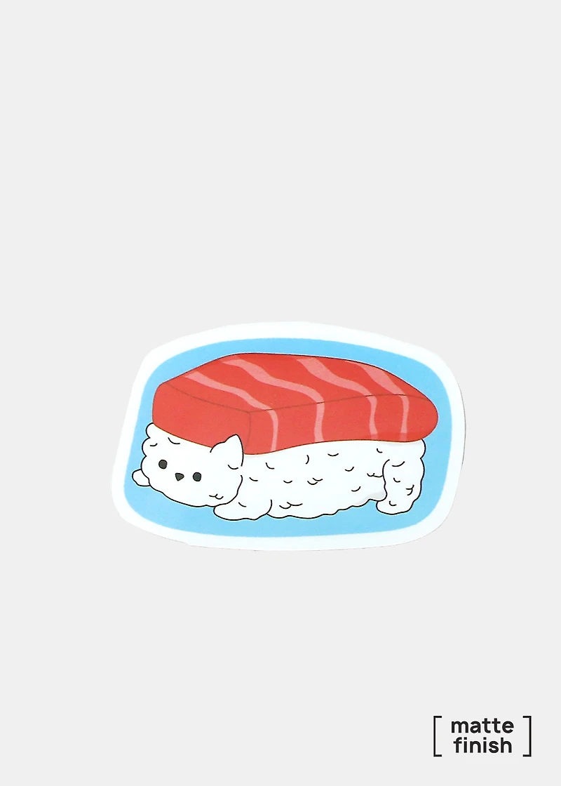 Official Key Items Sticker - Sushi Cat