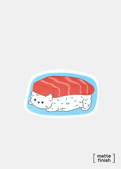 Official Key Items Sticker - Sushi Cat