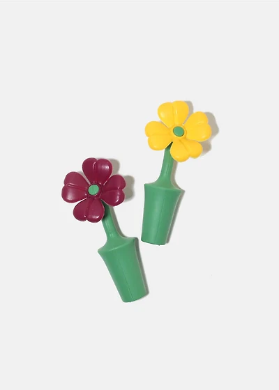 Official Key Items Flower Wine Stopper
