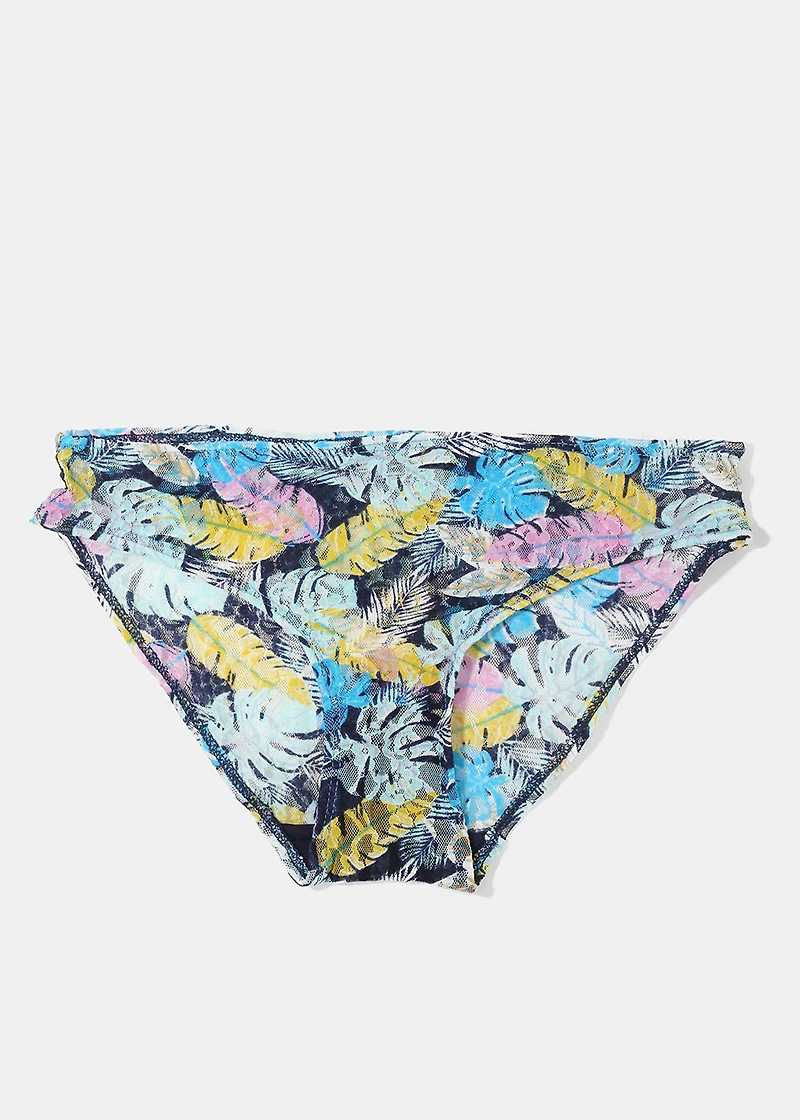 Tropical Print Bikini