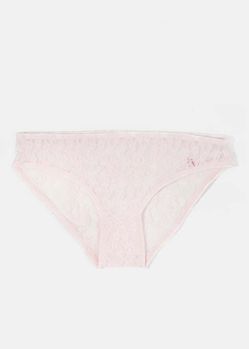Light Pink Lace Panty