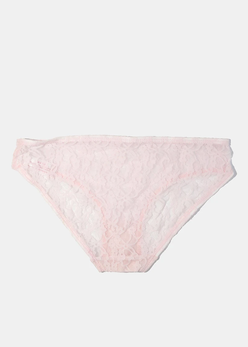 Light Pink Lace Bikini