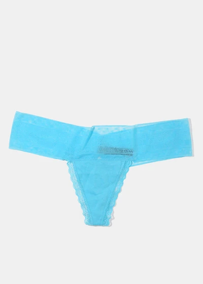 Sky Blue Lady Thong