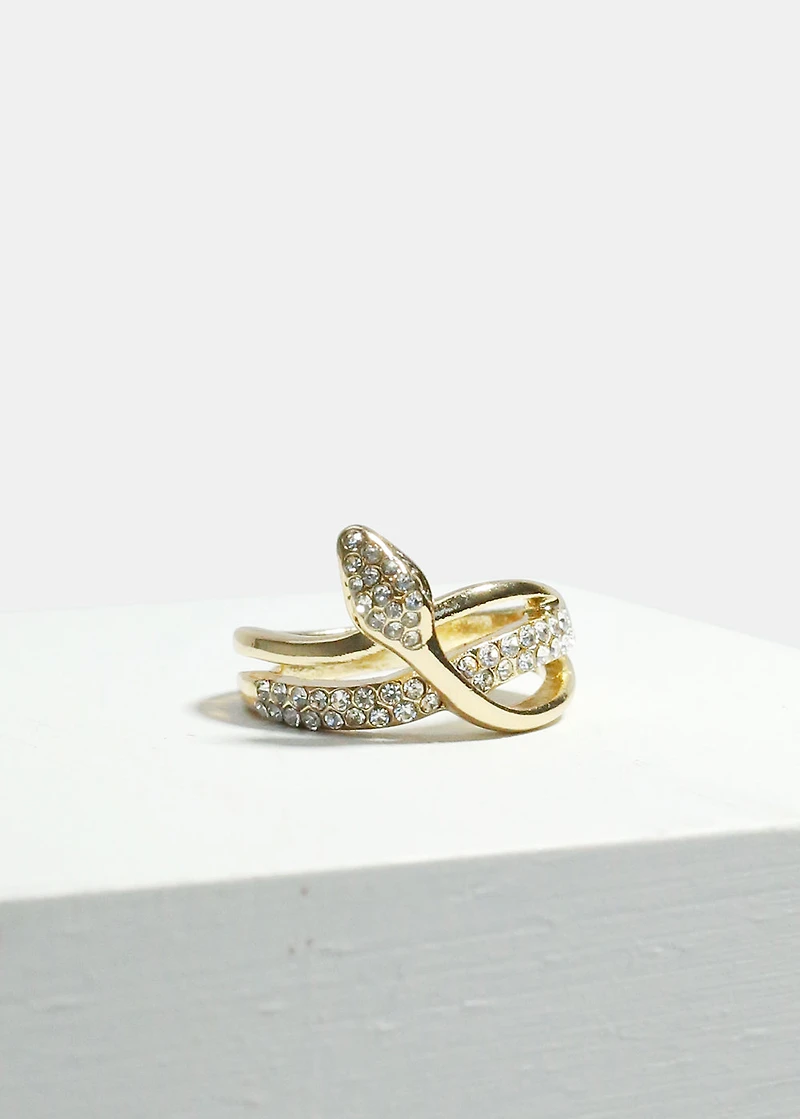 Dainty Chic Snake Ring