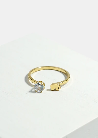 Dainty Open Ring