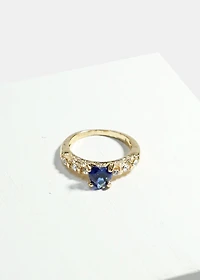 Heart Rhinestone Ring
