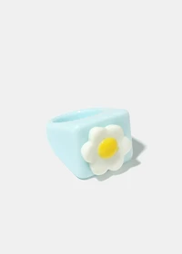 Chunky Flower Ring