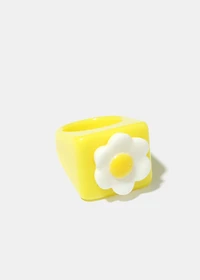 Chunky Flower Ring