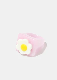 Chunky Flower Ring