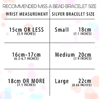 Miss A Bead Charm Foundation Bangle - Medium