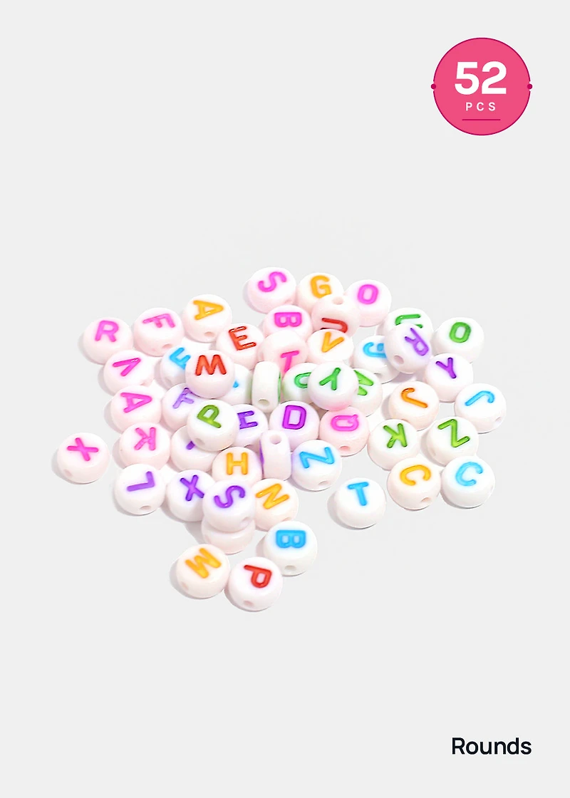 DIY Jewelry Making- Miss A Alphabetic Beads