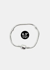 Miss A Bead Charm Bracelet - Plain Clasp