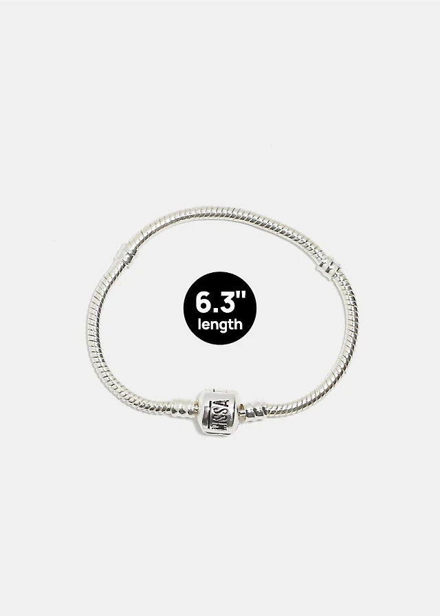 Miss A Bead Charm Bracelet - Logo